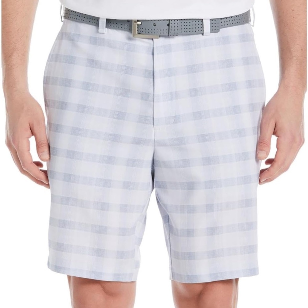 PGA Tour Men’s Plaid Golf Shorts